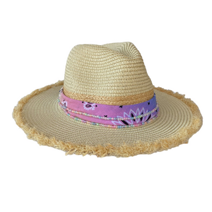 Westhampton Frayed Ombre Hat