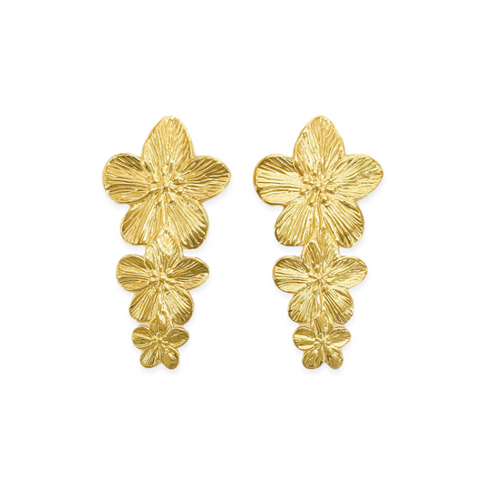 Flower Drop Earrings