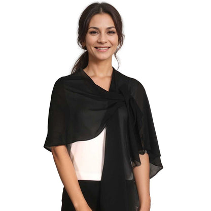 3917 - Georgette Pull Through Loop Wrap
