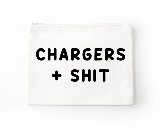 Chargers and Shit Pouch Bag