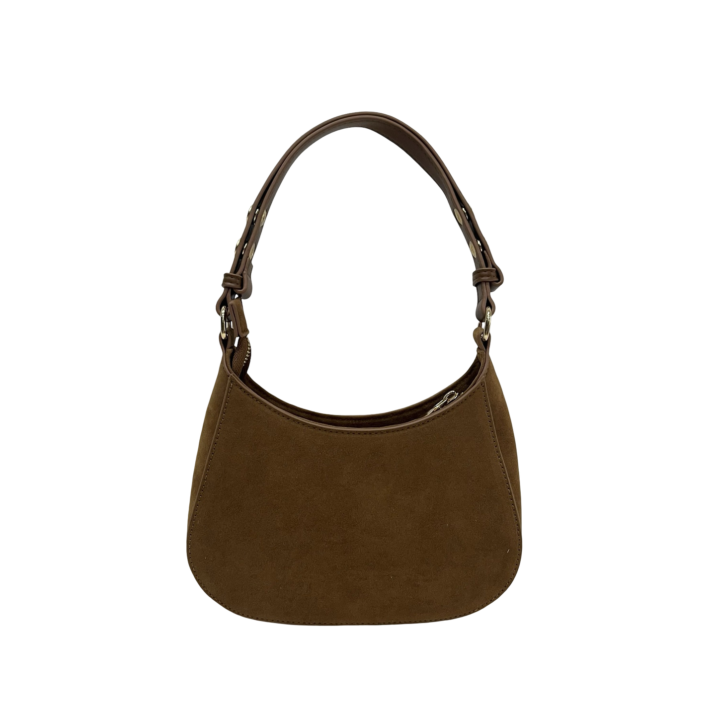 Julia Suede shoulder Bag Chestnut  