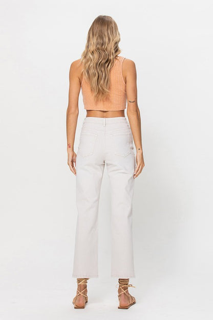 90s Vintage Straight White