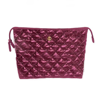 The Debra Diamond Cosmetic Bag Cabernet