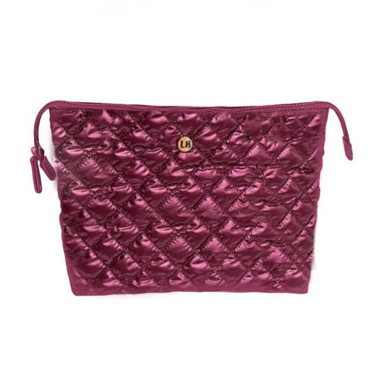 The Debra Diamond Cosmetic Bag Cabernet