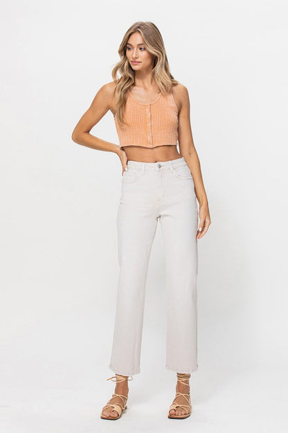 90s Vintage Straight White