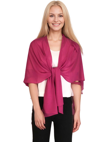 3917 - Georgette Pull Through Loop Wrap
