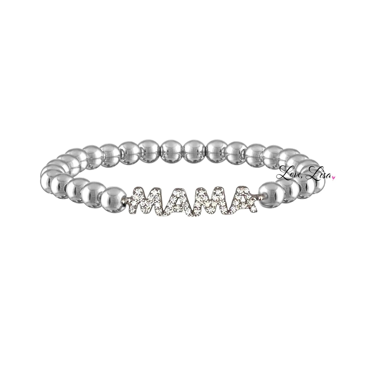 Mama Beaded Bracelet