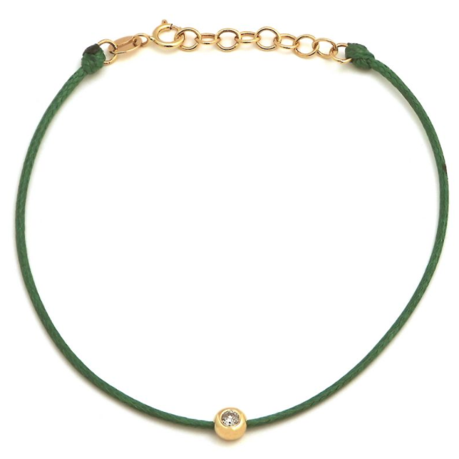 Express Yourself Diamond Cord Bracelet