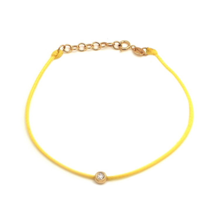 Express Yourself Diamond Cord Bracelet