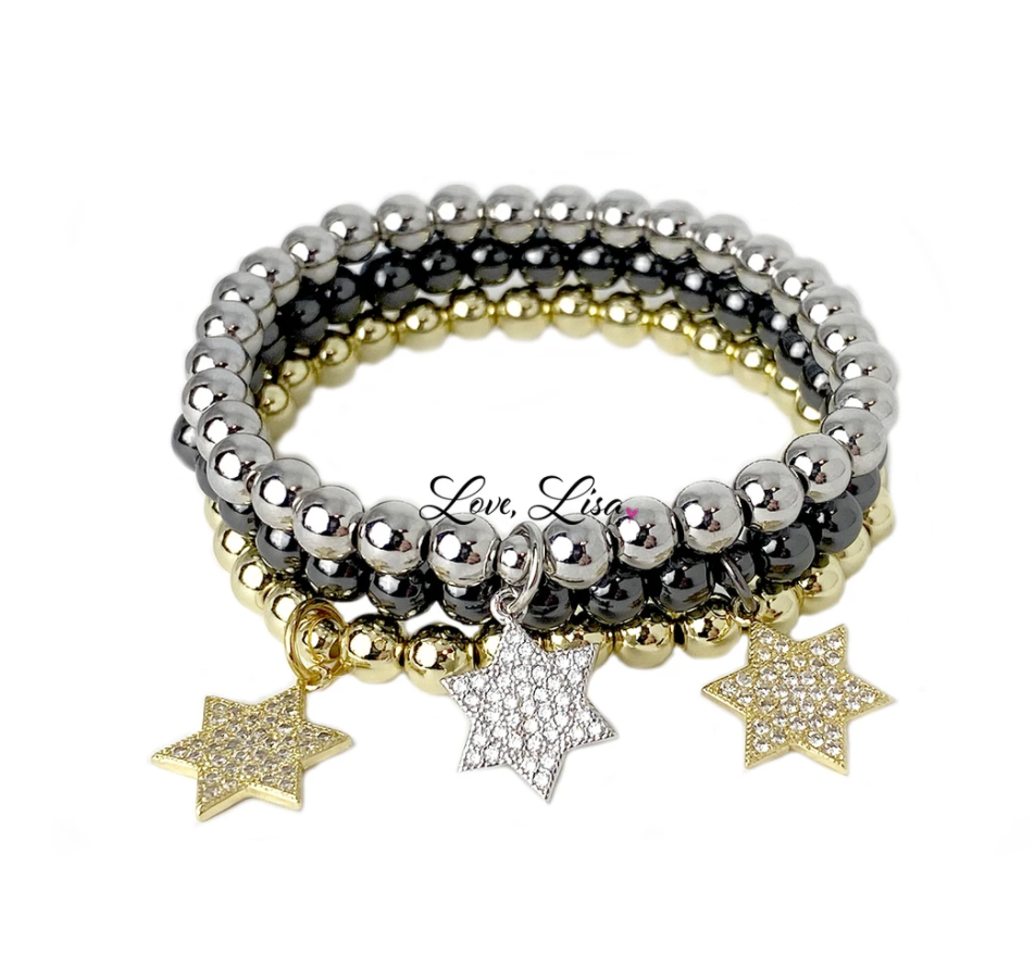Hannah's Beautiful Jewish Star Hanukkah Bracelet