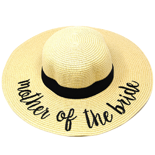 Mother of The Bride Straw Sun Hat