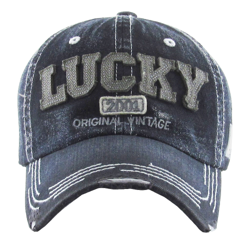 Lucky 2001 Vintage Baseball Cap