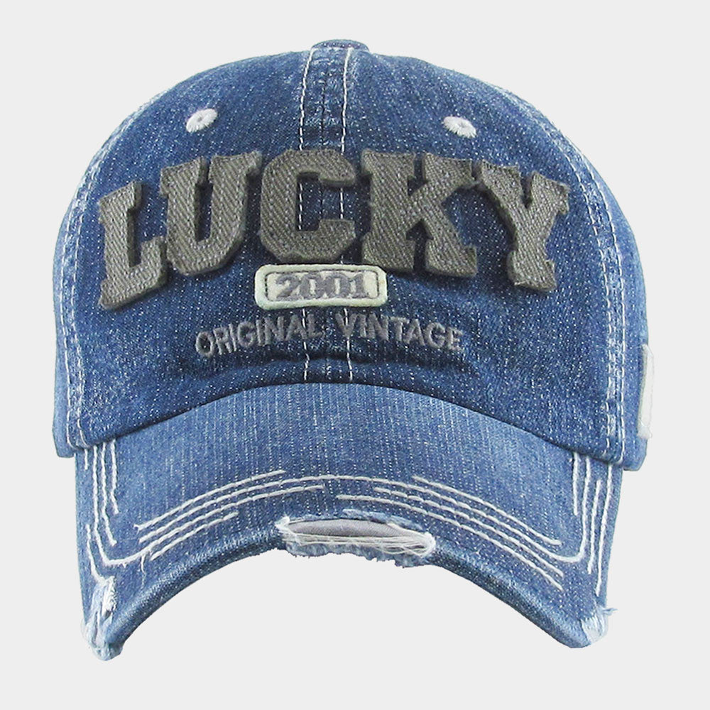 Lucky 2001 Vintage Baseball Cap