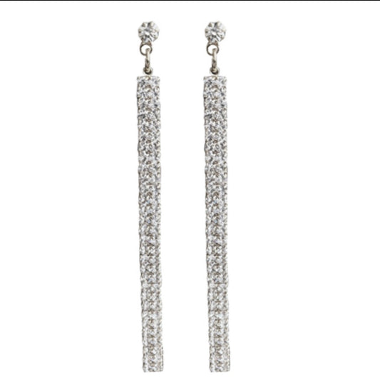 Double Line drip earrings