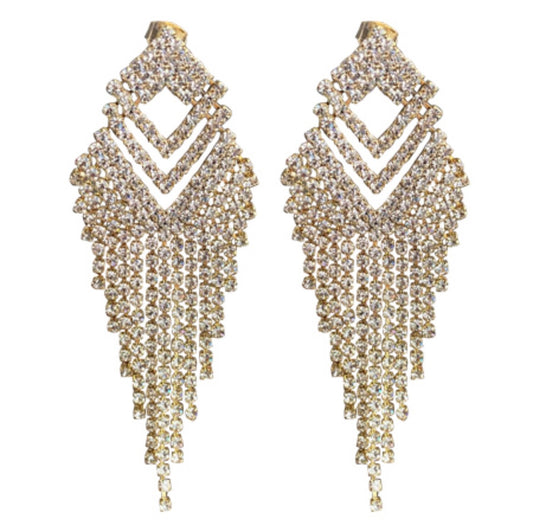 CZ Dangling Earrings