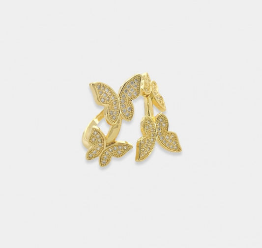 Abundant Butterfly Ring