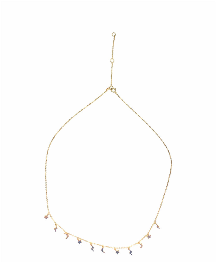 Celestial Lightning Necklace