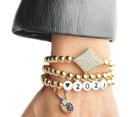 Diamond's Are A Girls Best Friend Bracelet
