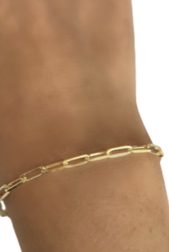 Gold Link Bracelet