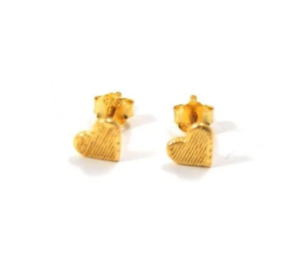 Mini Heart Studs