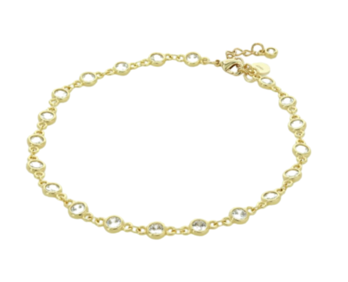 CZ Anklet Chain