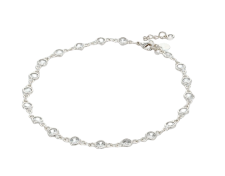 CZ Anklet Chain