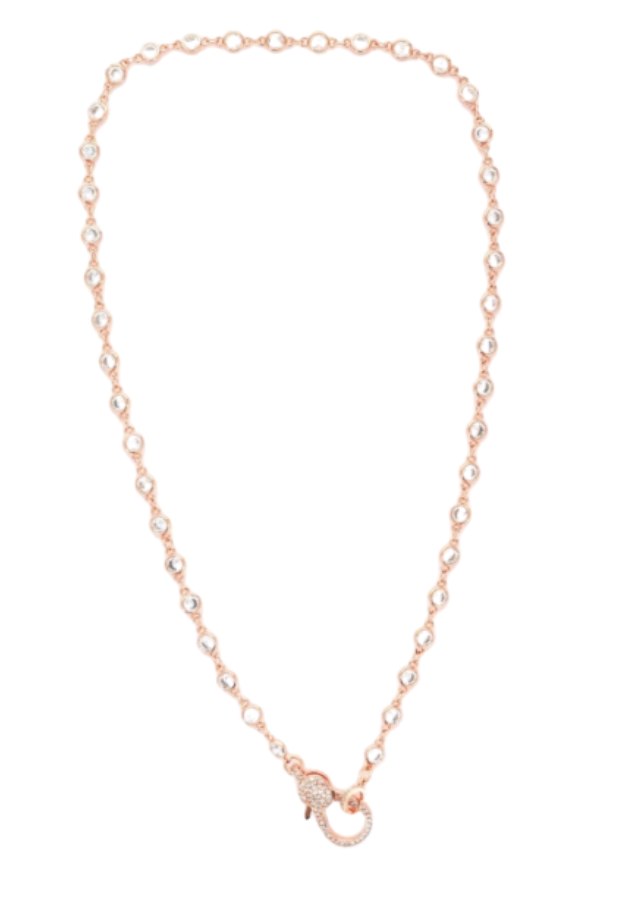 CZ Chain with Lobster Clasp