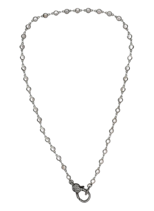 CZ Chain with Lobster Clasp