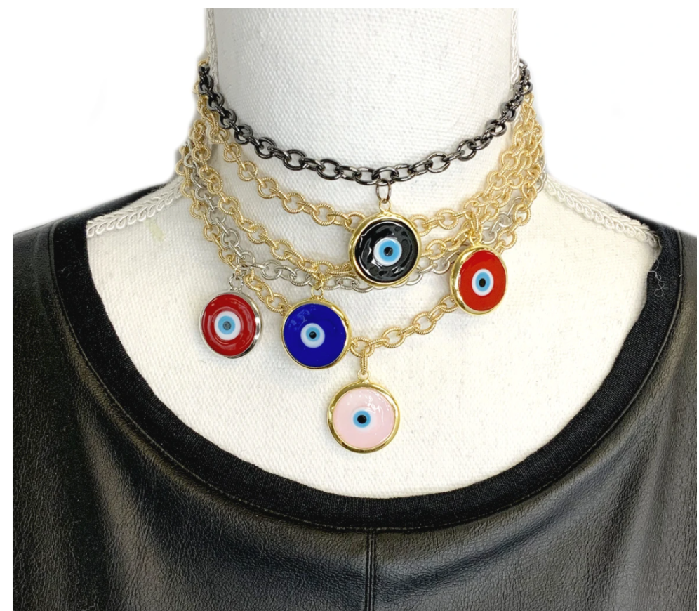 Evie's Everlasting Evil Eye Necklace