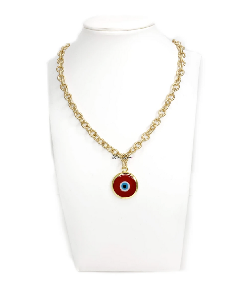 Evie's Everlasting Evil Eye Necklace