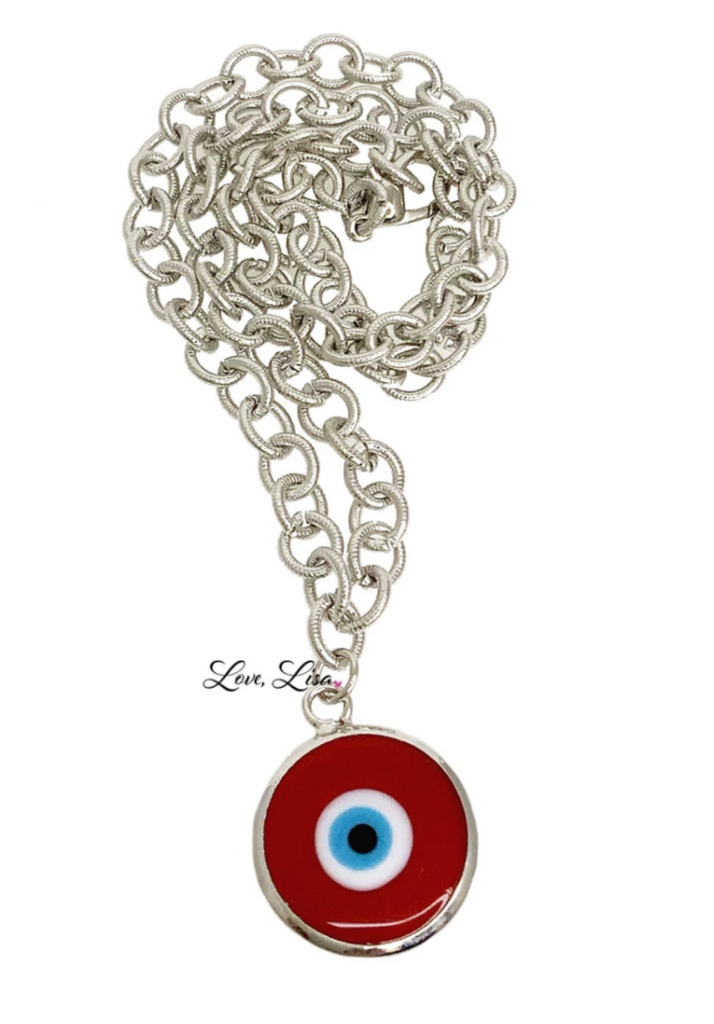 Evie's Everlasting Evil Eye Necklace