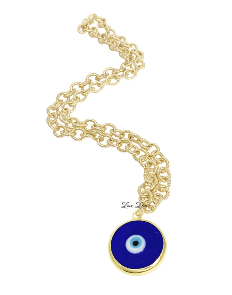 Evie's Everlasting Evil Eye Necklace