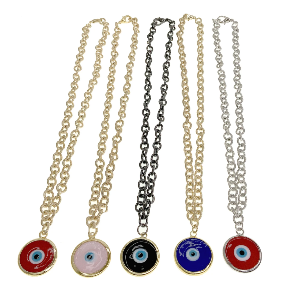 Evie's Everlasting Evil Eye Necklace