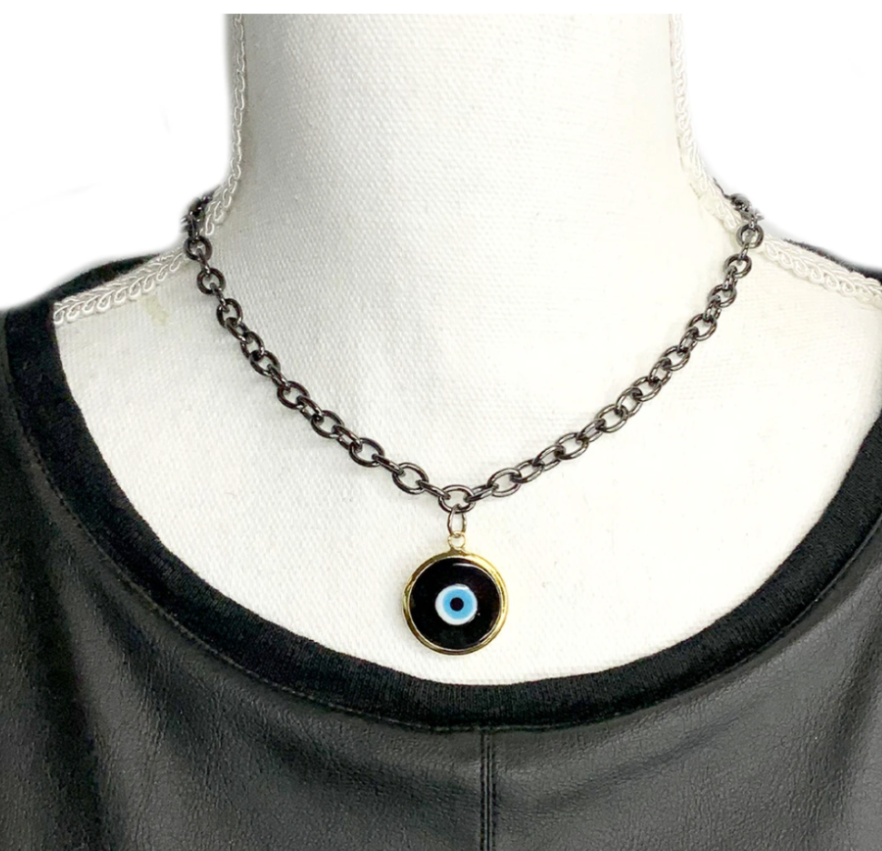 Evie's Everlasting Evil Eye Necklace