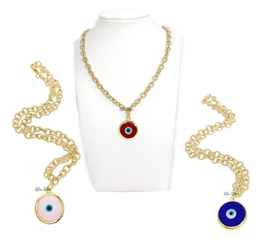 Evie's Everlasting Evil Eye Necklace