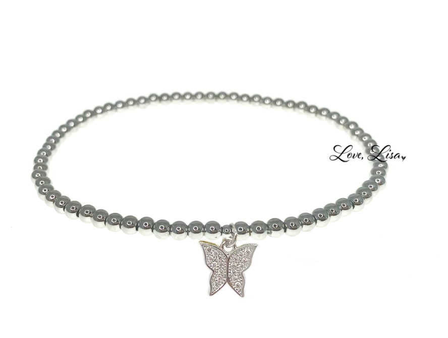 Butterfly Ankle Bracelet