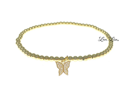 Butterfly Ankle Bracelet