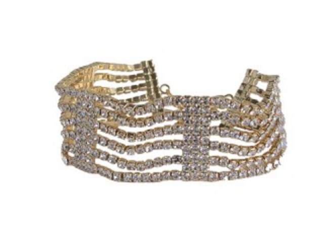 Gold Wave Bracelet