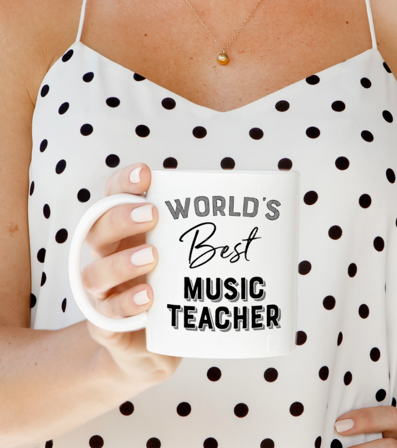 Worlds Best Music Teacher Mug