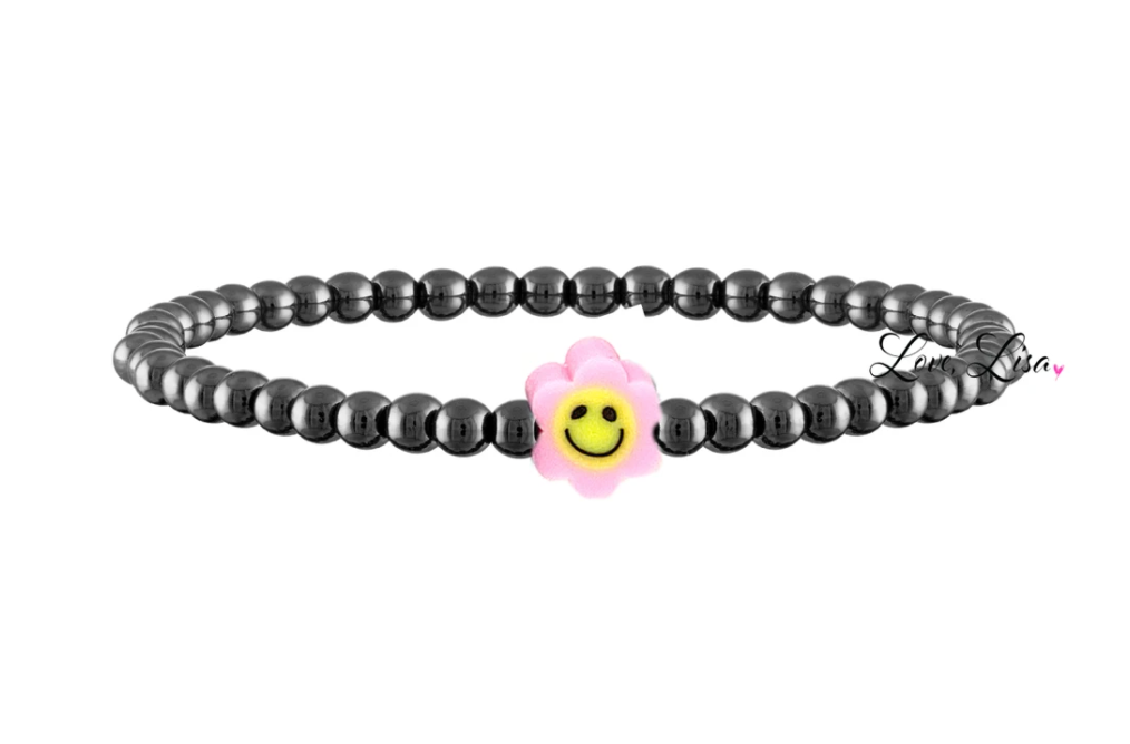 Stella's Small Smiley Flower Colorful Bracelet