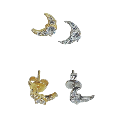 Mini Moon Studs