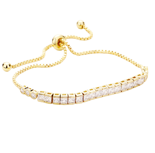 CZ Adjustable Evening Bracelet