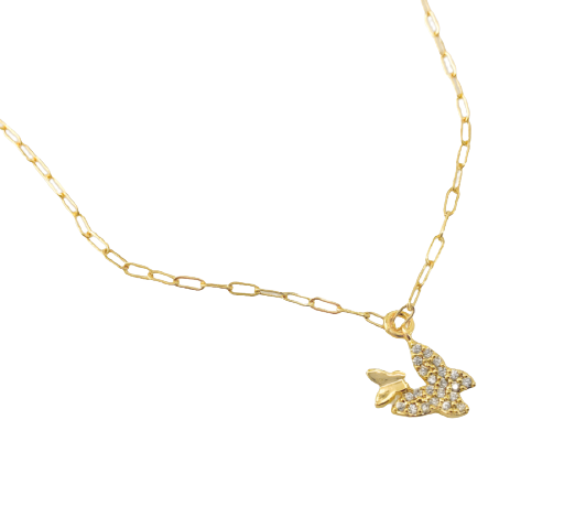 Dainty Butterfly Necklace