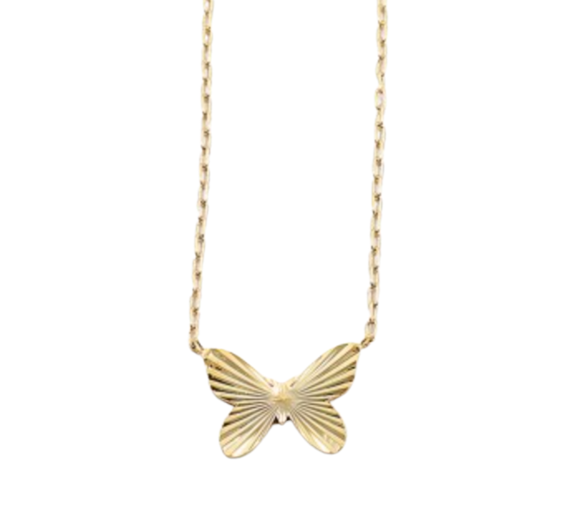Simple Butterfly Necklace