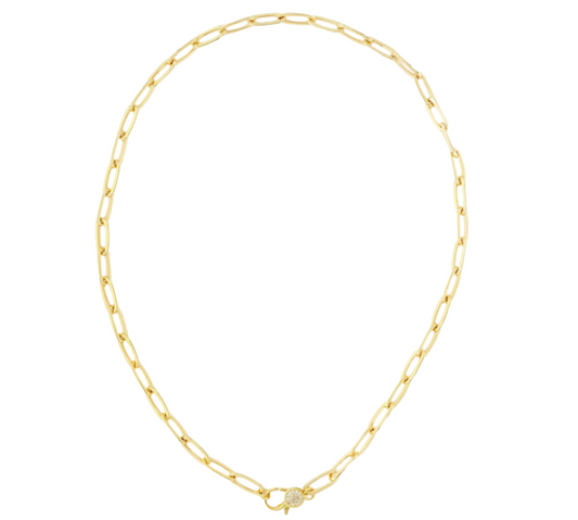 Textured Chain Necklace