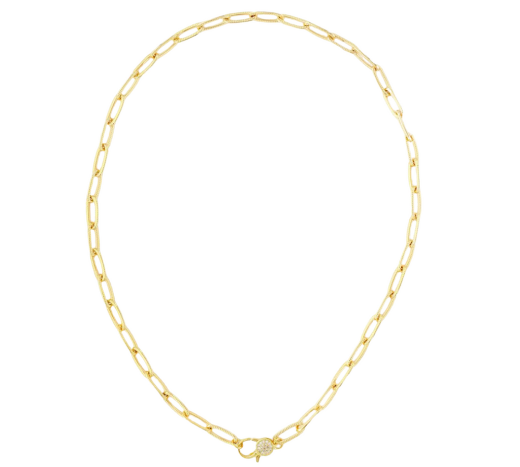 Textured Chain Necklace