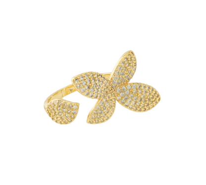 Gold Flower Ring