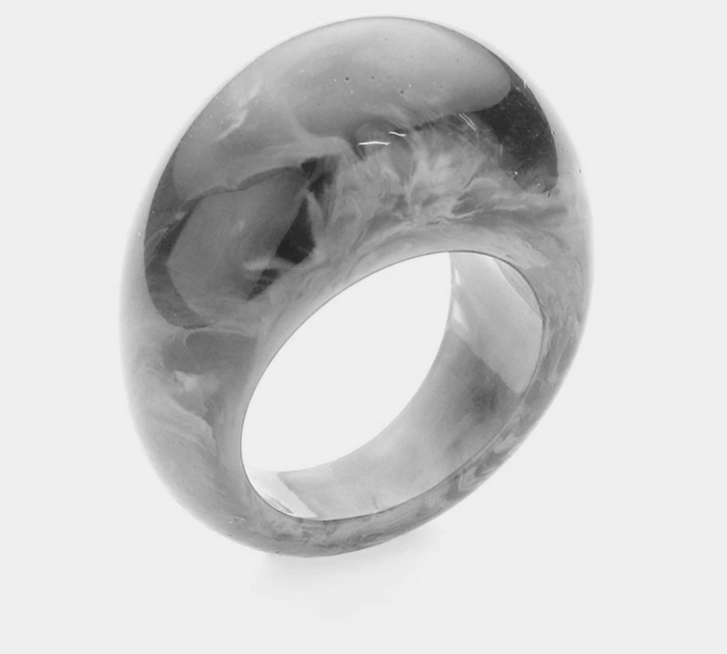 Bold Resin Ring