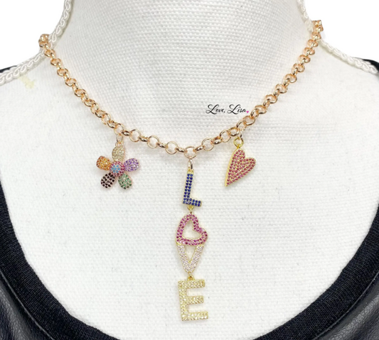 Rose Love Necklace