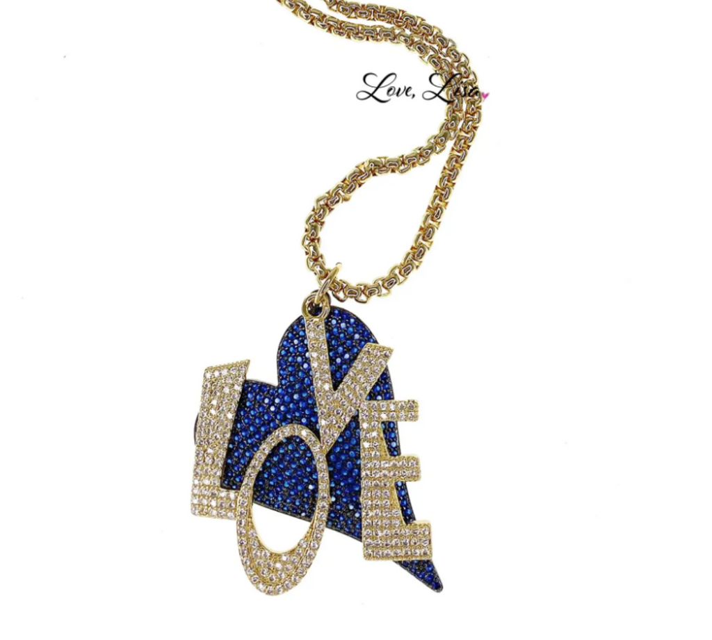 Something Navy Love Necklace